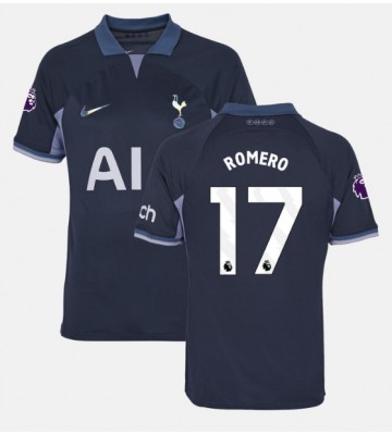 Tottenham Hotspur Cristian Romero #17 Udebanetrøje 2023-24 Kort ærmer
